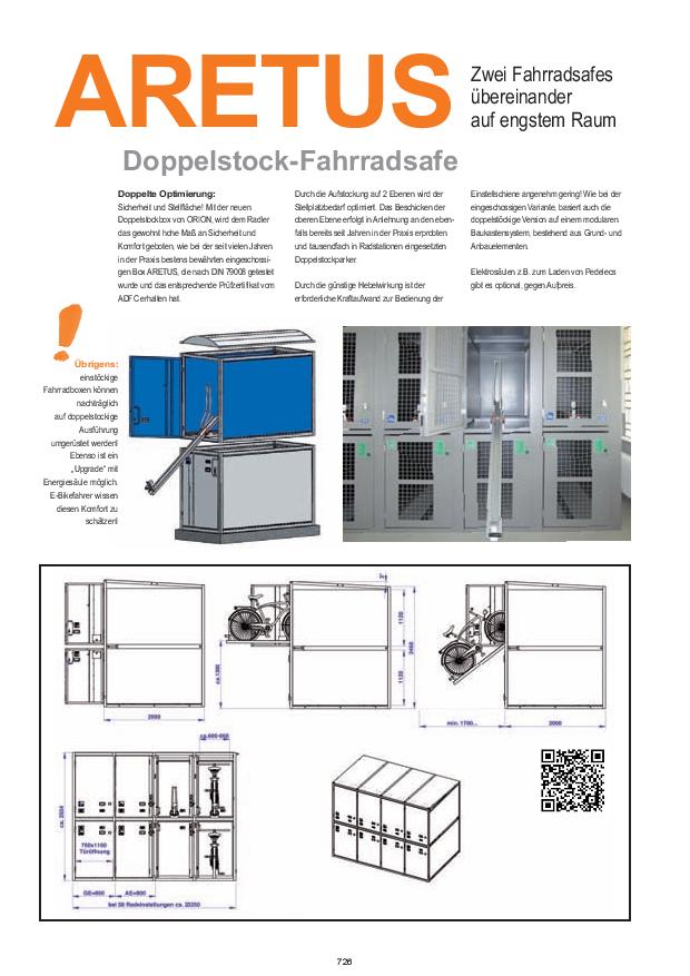 ARETUS DOPPELSTOCK Katalogauszug
