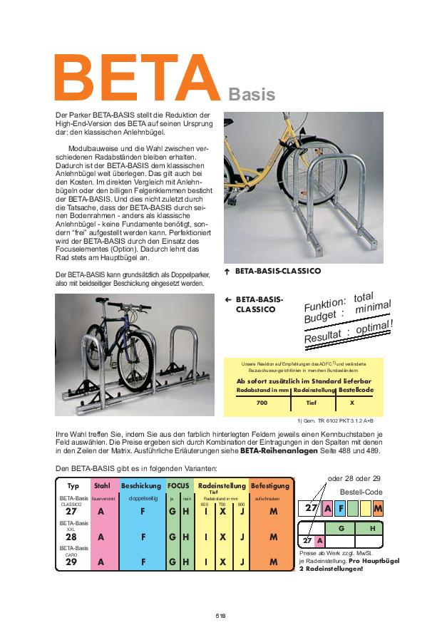 BETA-BASIS Katalogauszug