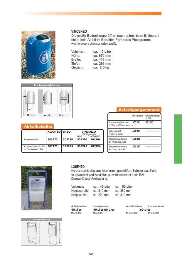 LORENZO Katalogauszug