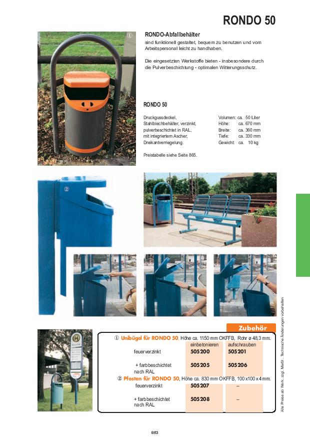 RONDO 50 Katalogauszug