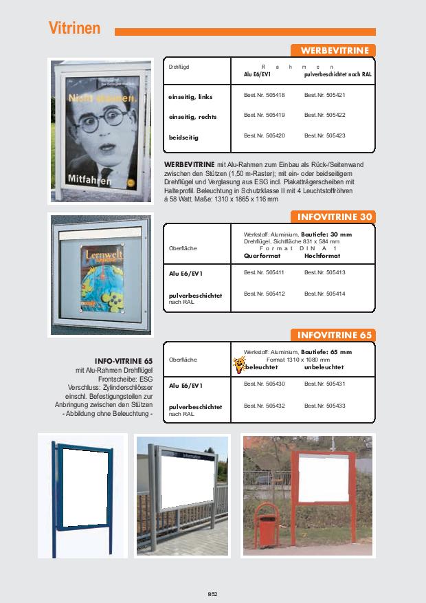 Katalogauszüge  ORION Bausysteme GmbH