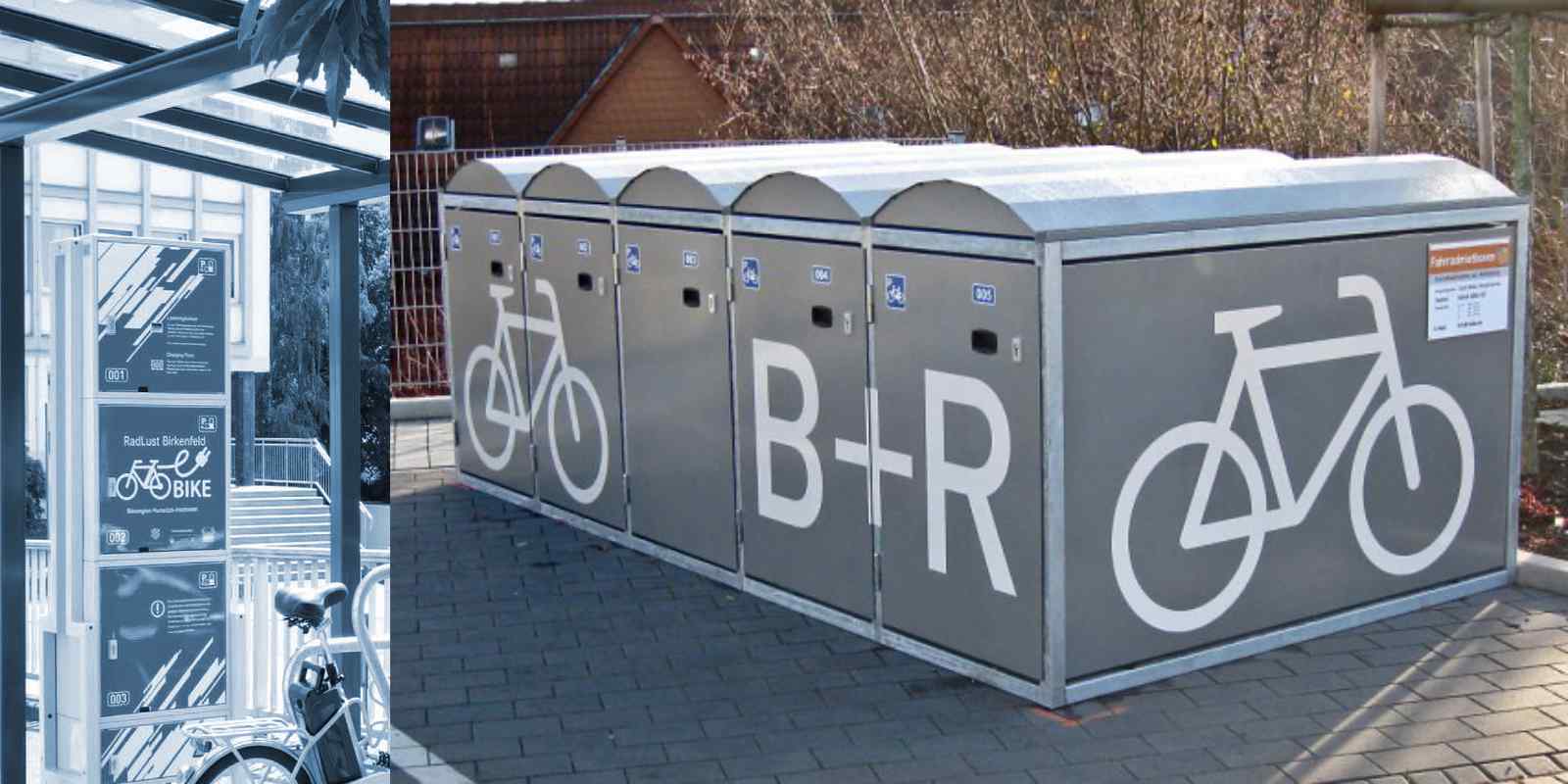 Fahrradbox ARETUS-SMART-BOX Bike and Ride