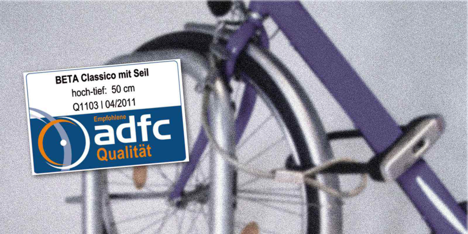 Fahrradständer BETA-CLASSICO mit Seil