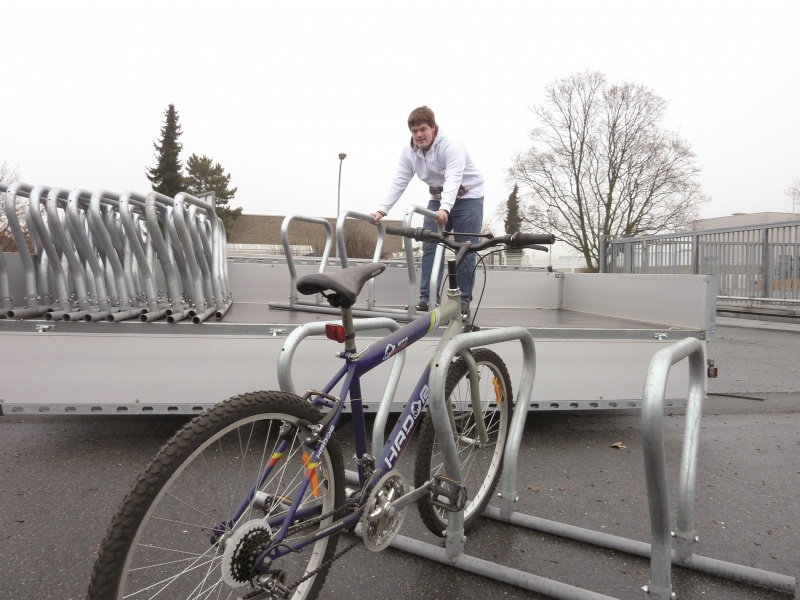 Fahrradständer BETA-klappbar - wenig Transportkosten Fahrradständer BETA-klappbar - wenig Transportkosten