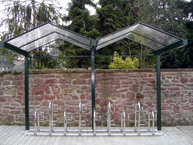 Fahrradständer BETA-CLASSICO mit Überdachung Fahrradständer BETA-CLASSICO mit Überdachung