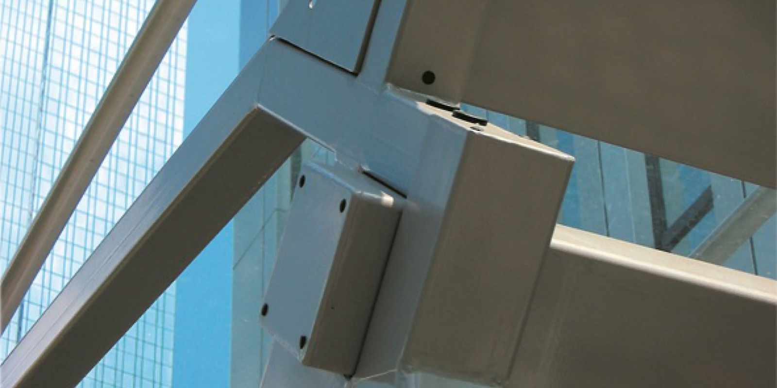 Freiflächenüberdachung ELBA Detail