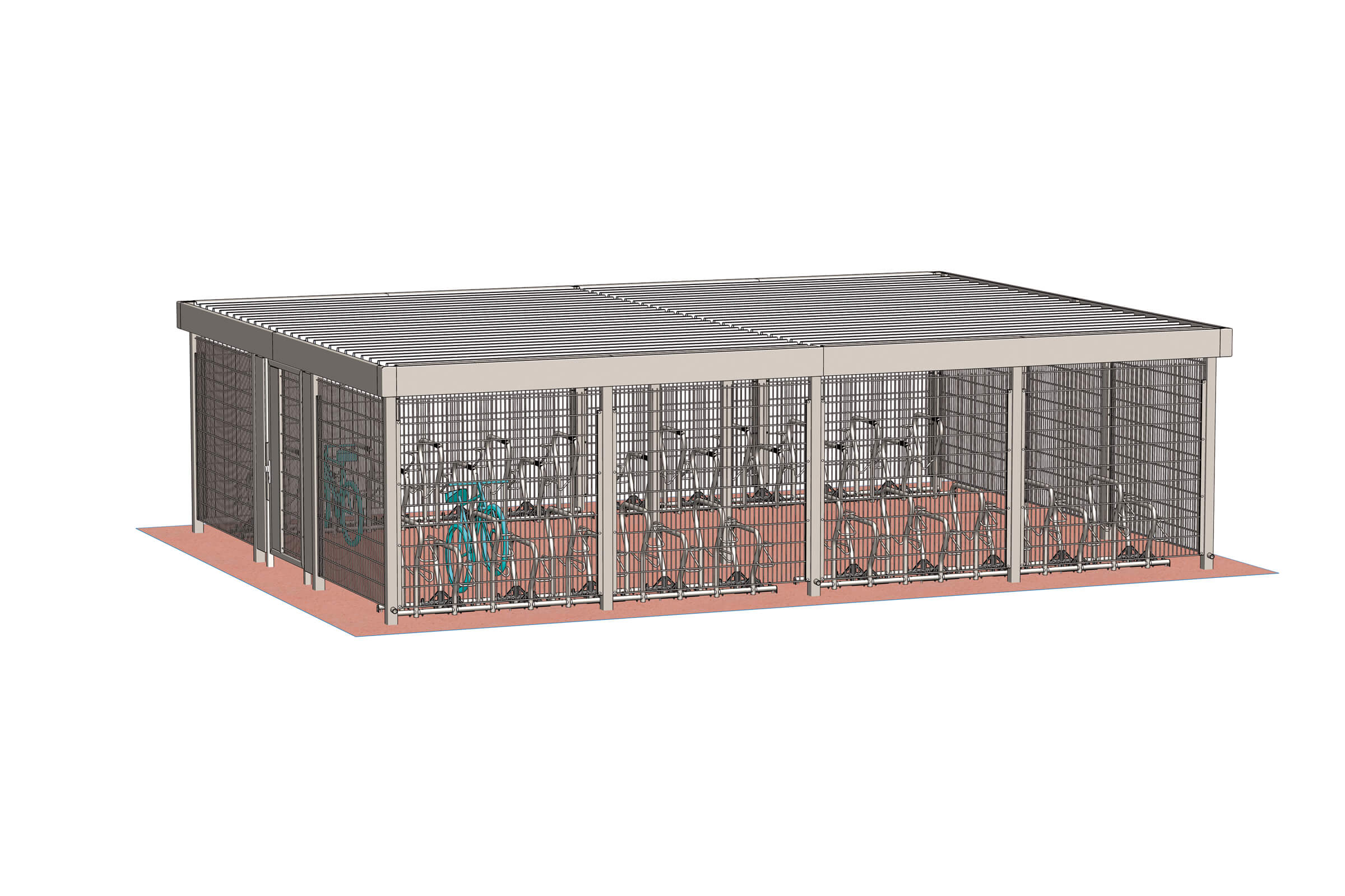 MULTIVARIA BIKE-HOSTEL mit BETA Fahrradständer MULTIVARIA BIKE-HOSTEL mit BETA Fahrradständer