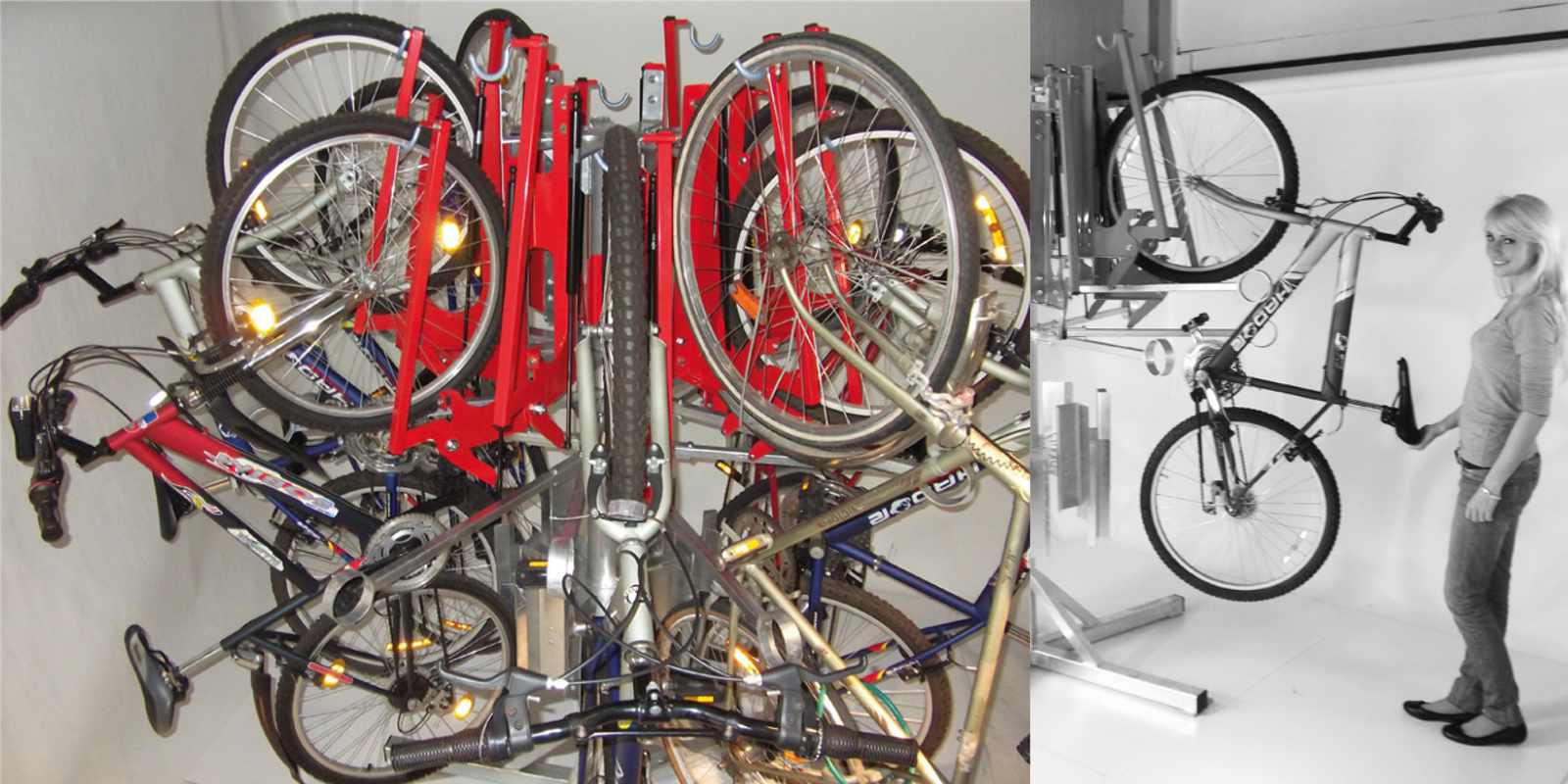 Fahrradüberdachung KADURA mit Fahrradständer LIFT Karussell Fahrradüberdachung KADURA mit Fahrradständer LIFT Karussell