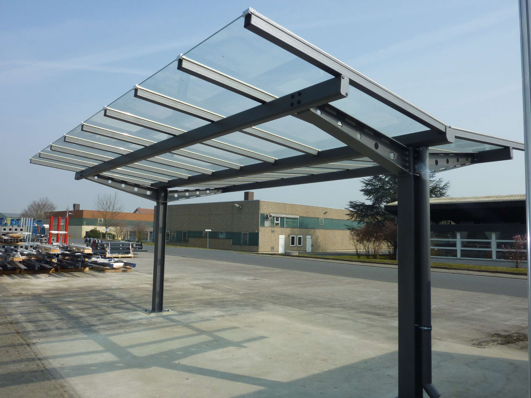 Freiflächenüberdachung OPTURA Freiflächenüberdachung OPTURA