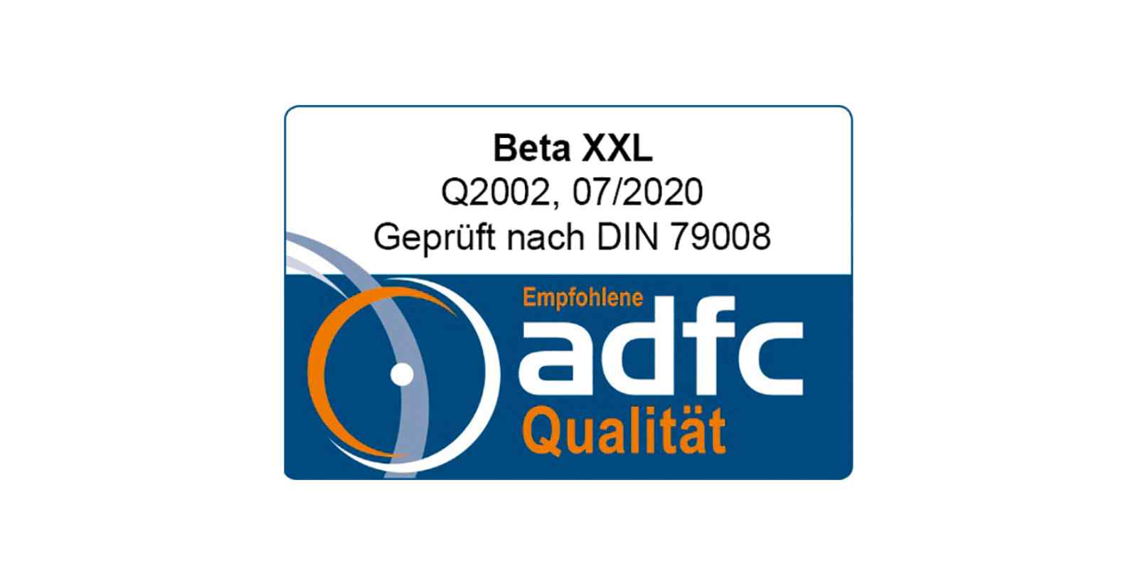 BETA-XXL Fahrradständer: ADFC geprüft BETA-XXL Fahrradständer: ADFC geprüft