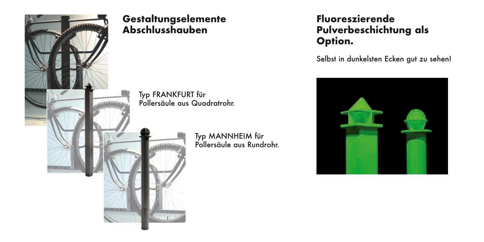 Fahrradständer PSI - individuelle Ausführungen