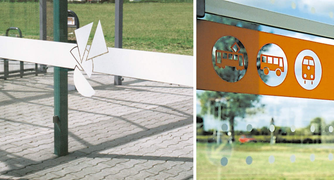 Fahrgastbereiche SCHEIBENGESTALTUNG Highlights