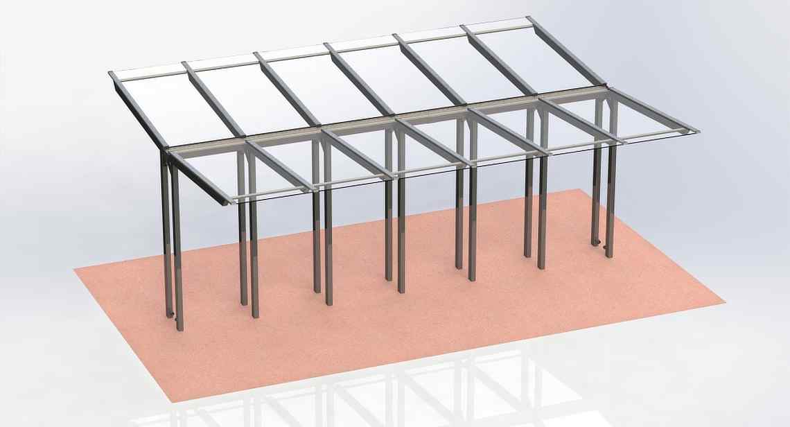 Freiflächenüberdachung SEDURA Freiflächenüberdachung SEDURA