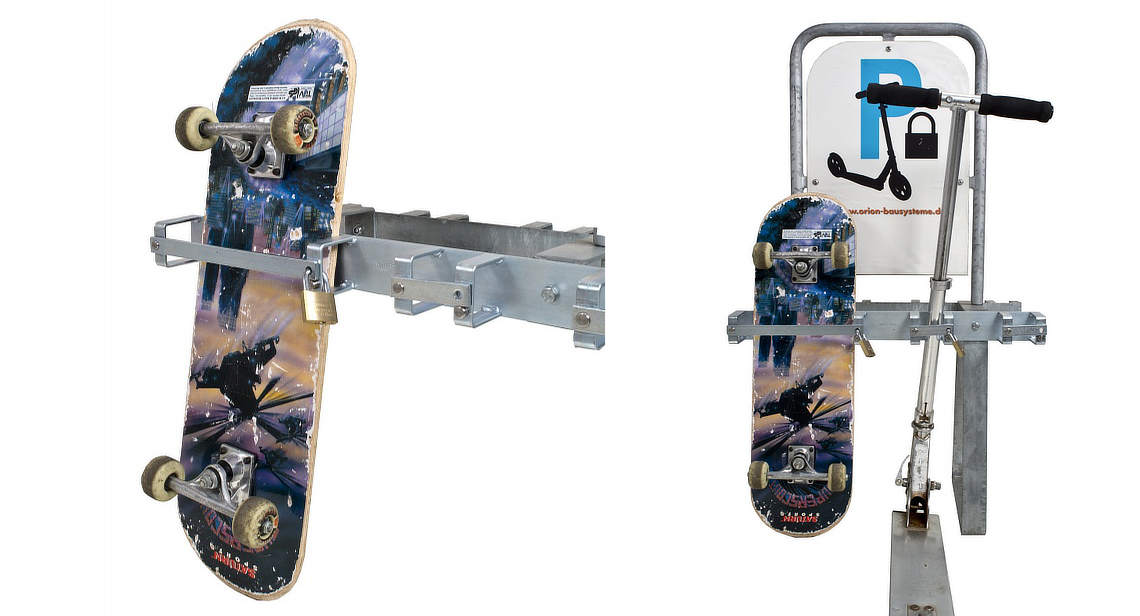 Rollerständer SCOOTER-PARC auch für Skateboards