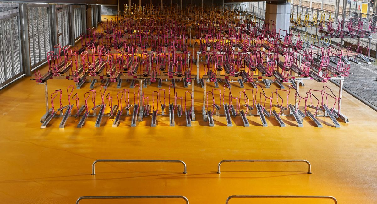 Fahrradparkhaus Mainz