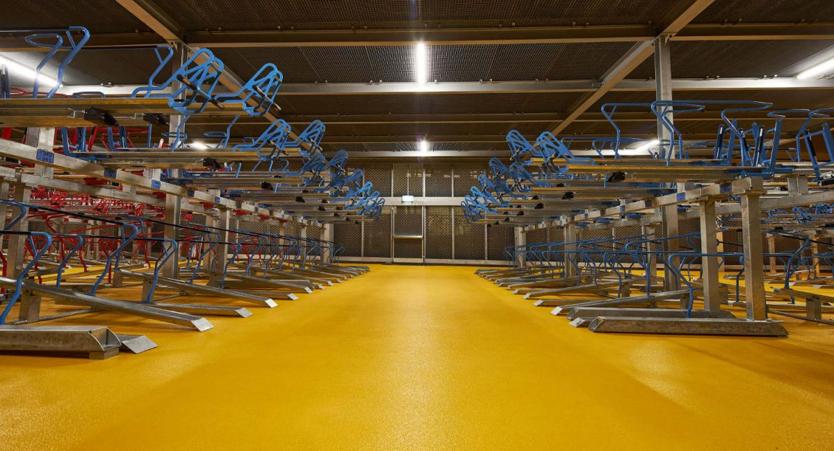 Fahrradparkhaus Mainz