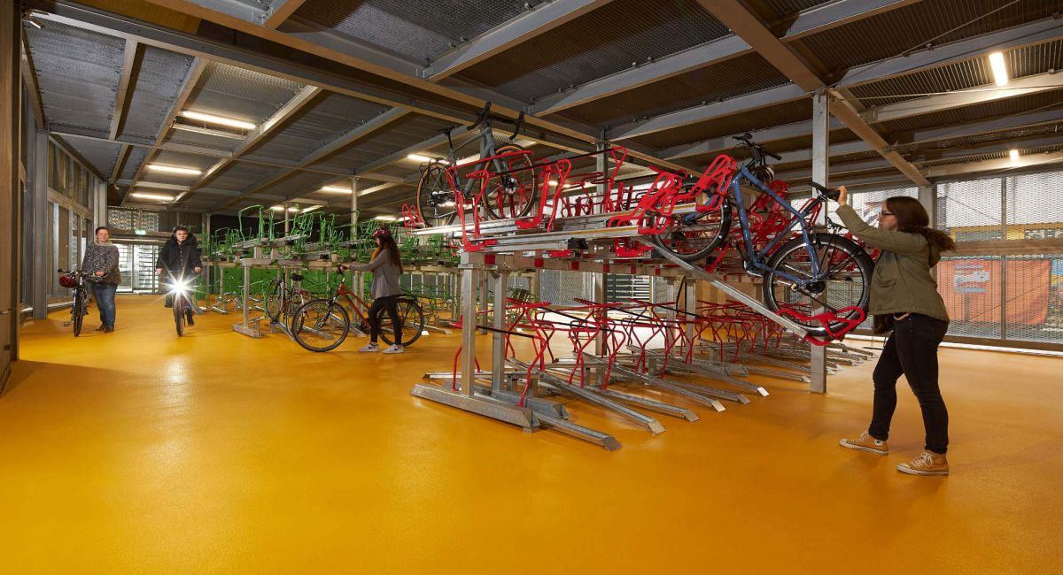 Fahrradparkhaus Mainz