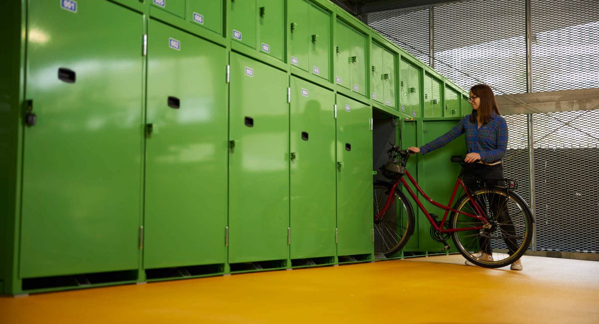 Fahrradparkhaus Mainz