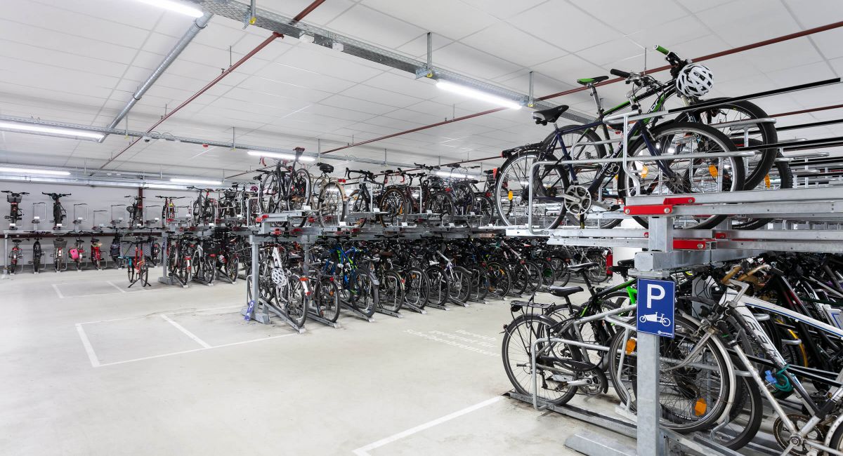 Fahrradparkhaus Augsburg