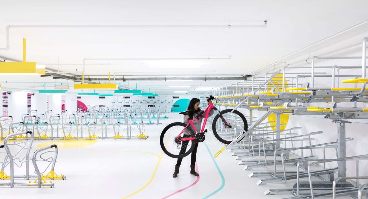 Fahrradparkhaus Karlsruhe