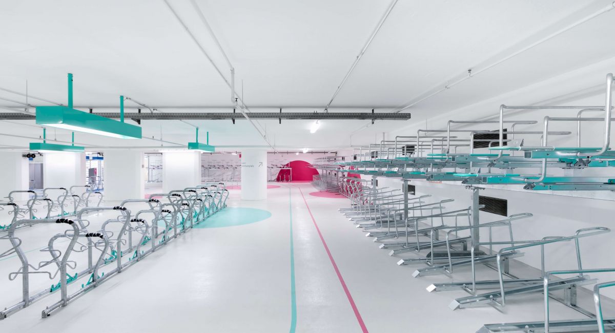 Fahrradparkhaus Karlsruhe