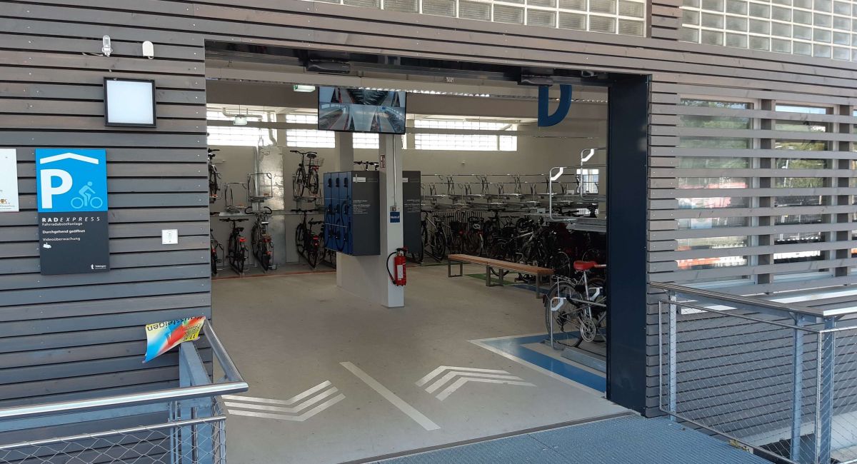 Fahrradparkhaus Tübingen