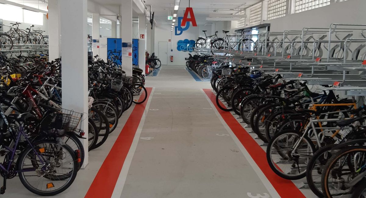 Fahrradparkhaus Tübingen