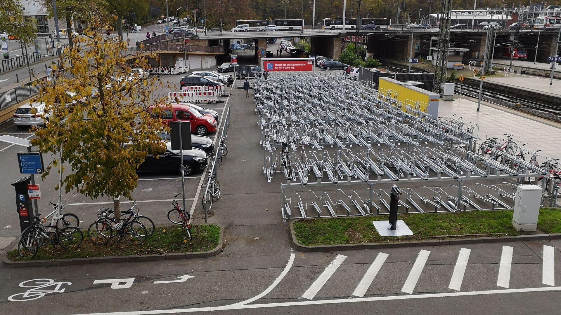 700 neue Fahrradabstellplätze für Mainz