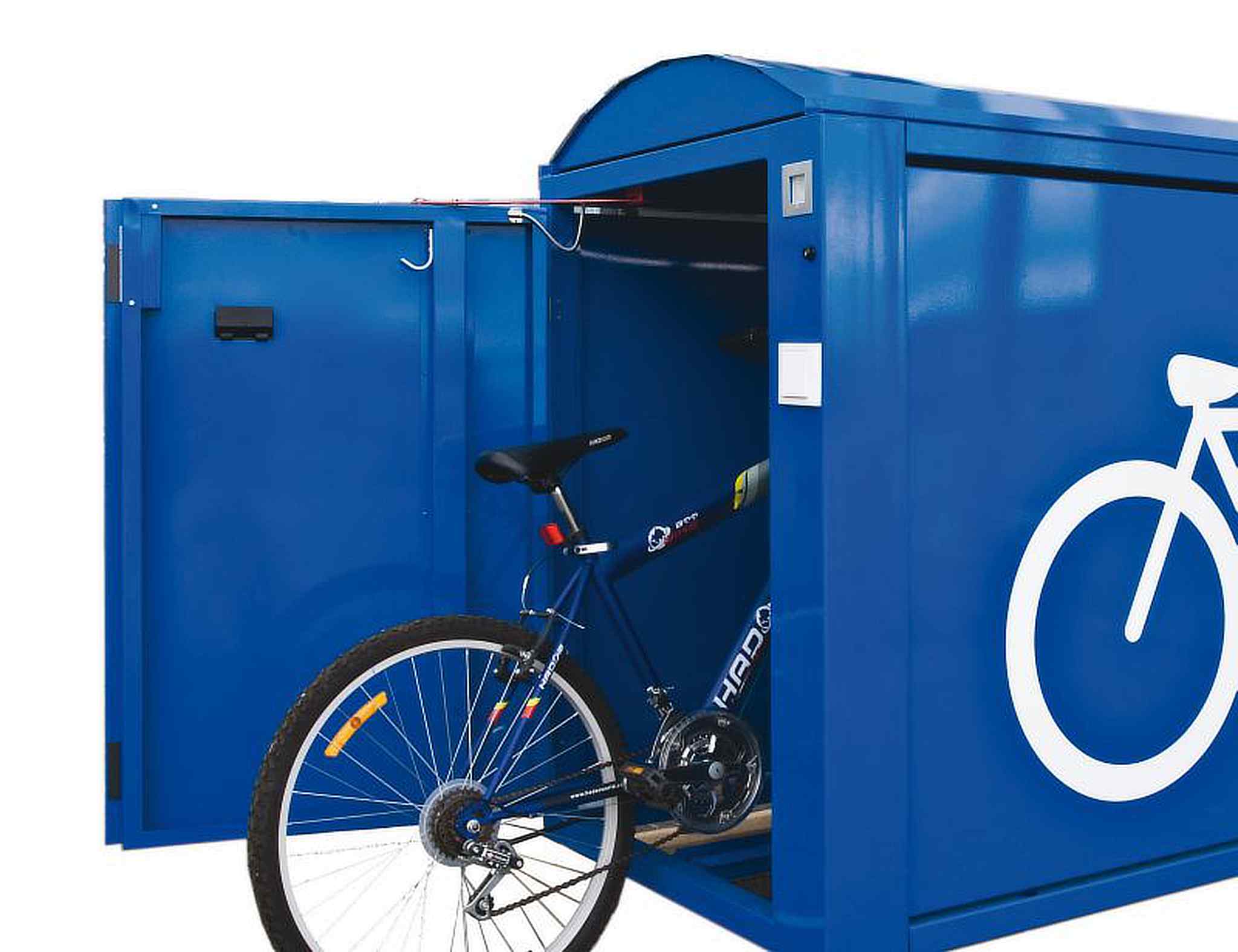 Fahrradbox ARETUS mit Energiesäule Fahrradboxen & Fahrradgaragen - ARETUS mit Energiesäule