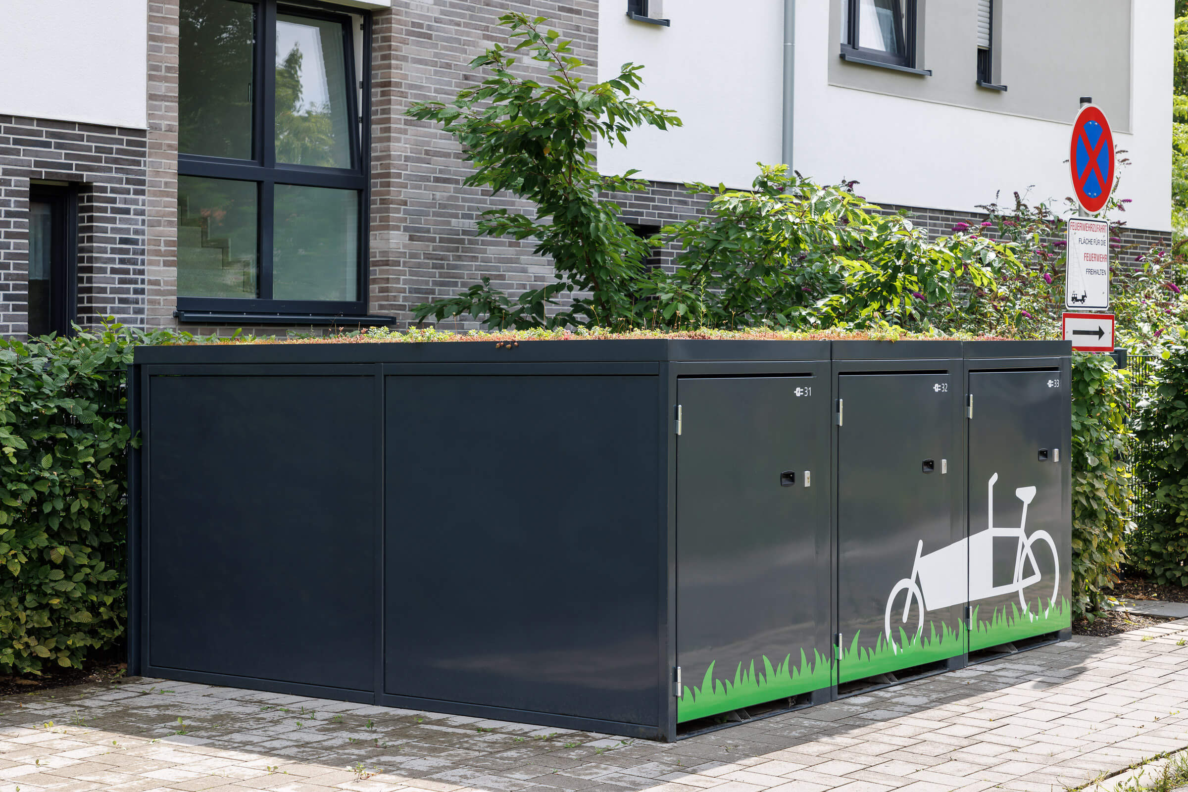 Fahrradbox ARETUS CARGO BIKE BOX Fahrradboxen & Fahrradgaragen - ARETUS CARGO BIKE BOX