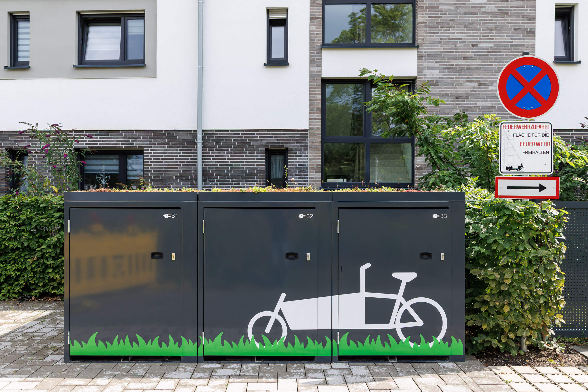 Fahrradbox ARETUS CARGO BIKE BOX Fahrradboxen & Fahrradgaragen - ARETUS CARGO BIKE BOX