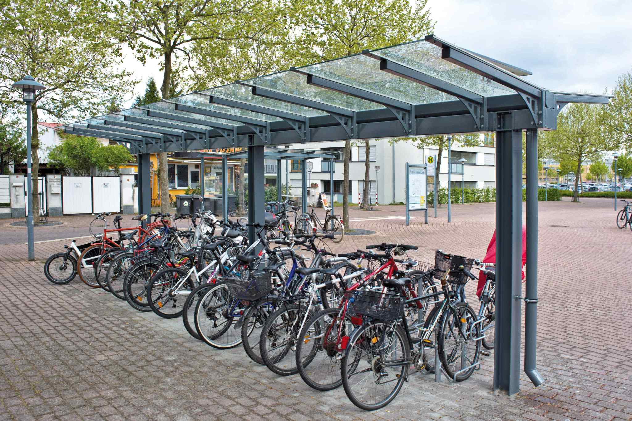 Fahrradüberdachung ATTRAVIA Fahrradüberdachungen - ATTRAVIA