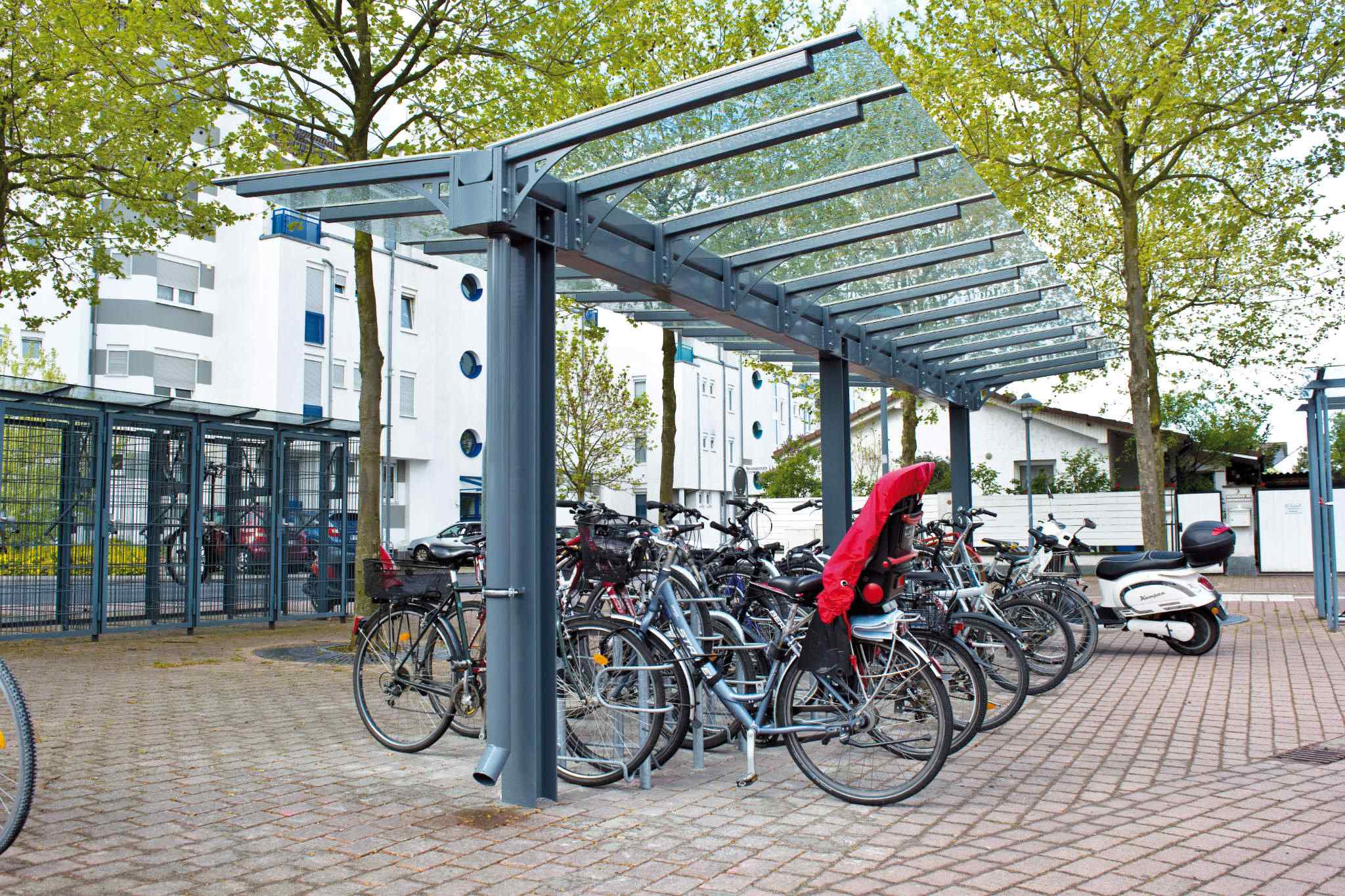 Fahrradüberdachung ATTRAVIA Fahrradüberdachungen - ATTRAVIA