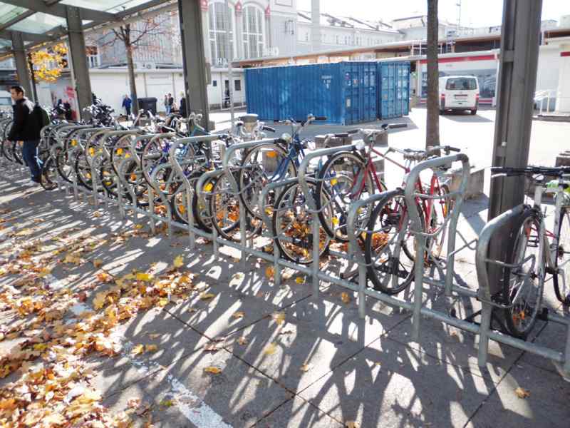 Fahrradständer BETA-höhergelegt Anlehnbügel - BETA-höhergelegt