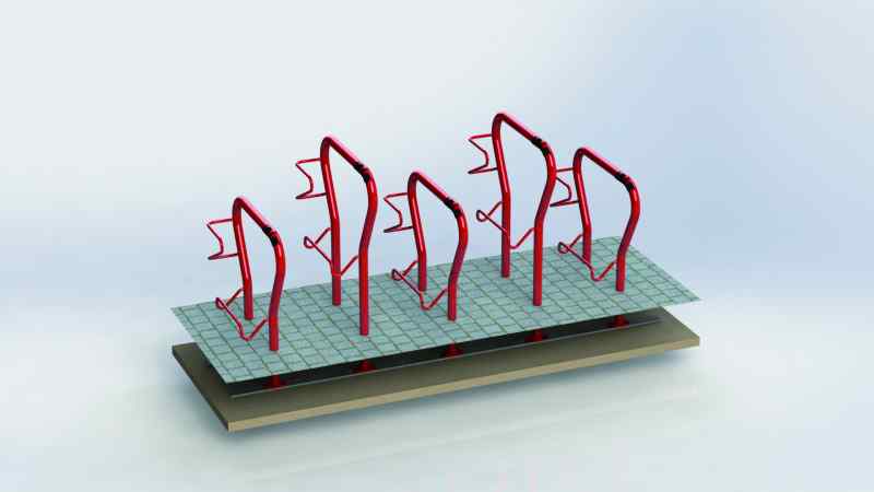 Anlehnbügel - BETA-tiefergelegt