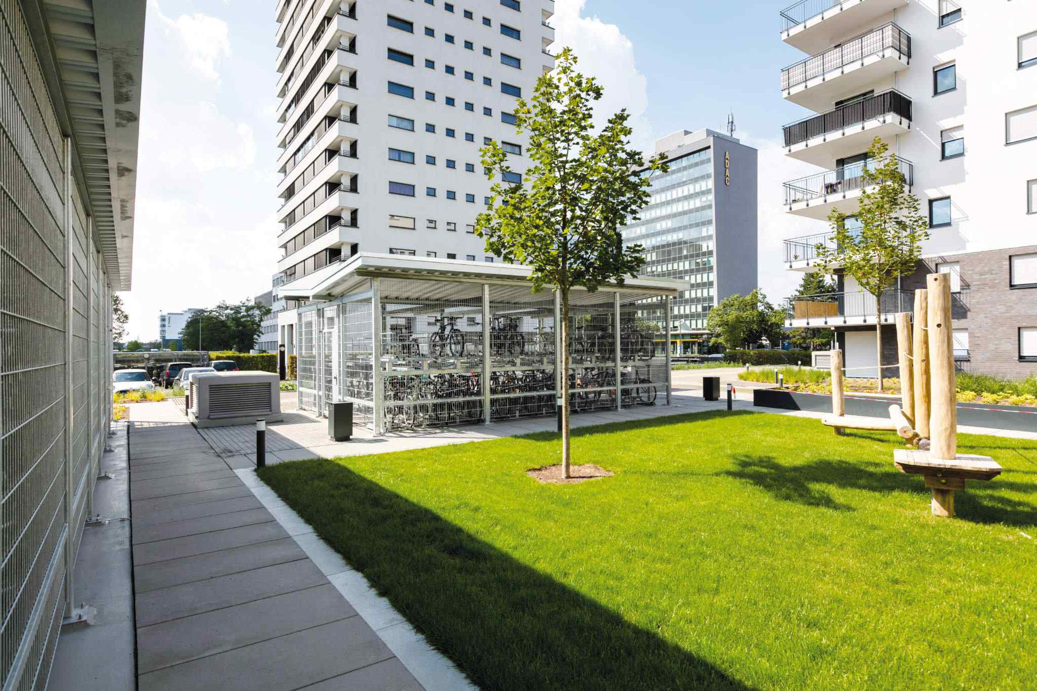 Fahrradüberdachung BIKE-HOSTEL Fahrradeinhausungen - BIKE-HOSTEL