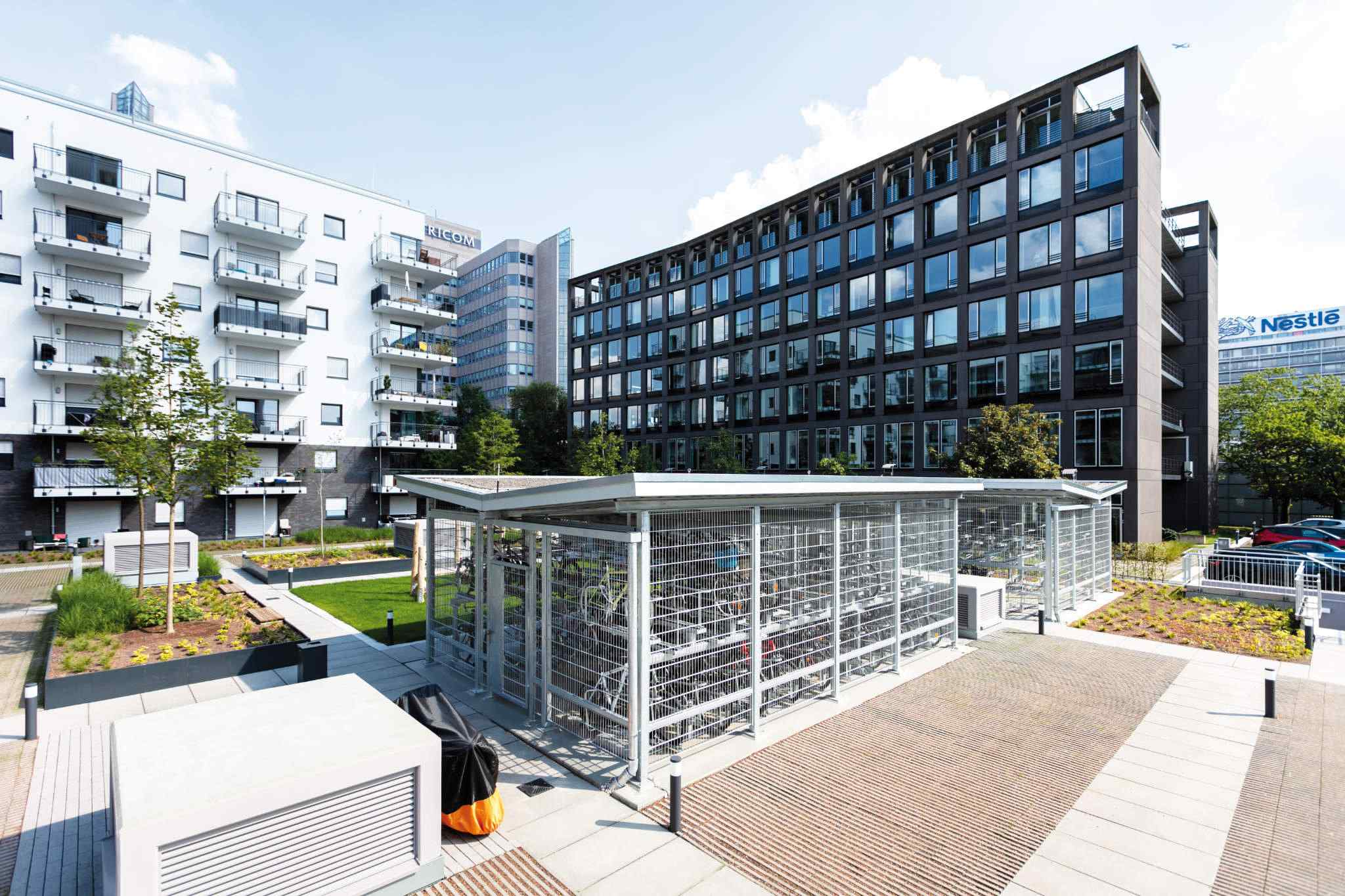 Fahrradüberdachung BIKE-HOSTEL Fahrradeinhausungen - BIKE-HOSTEL