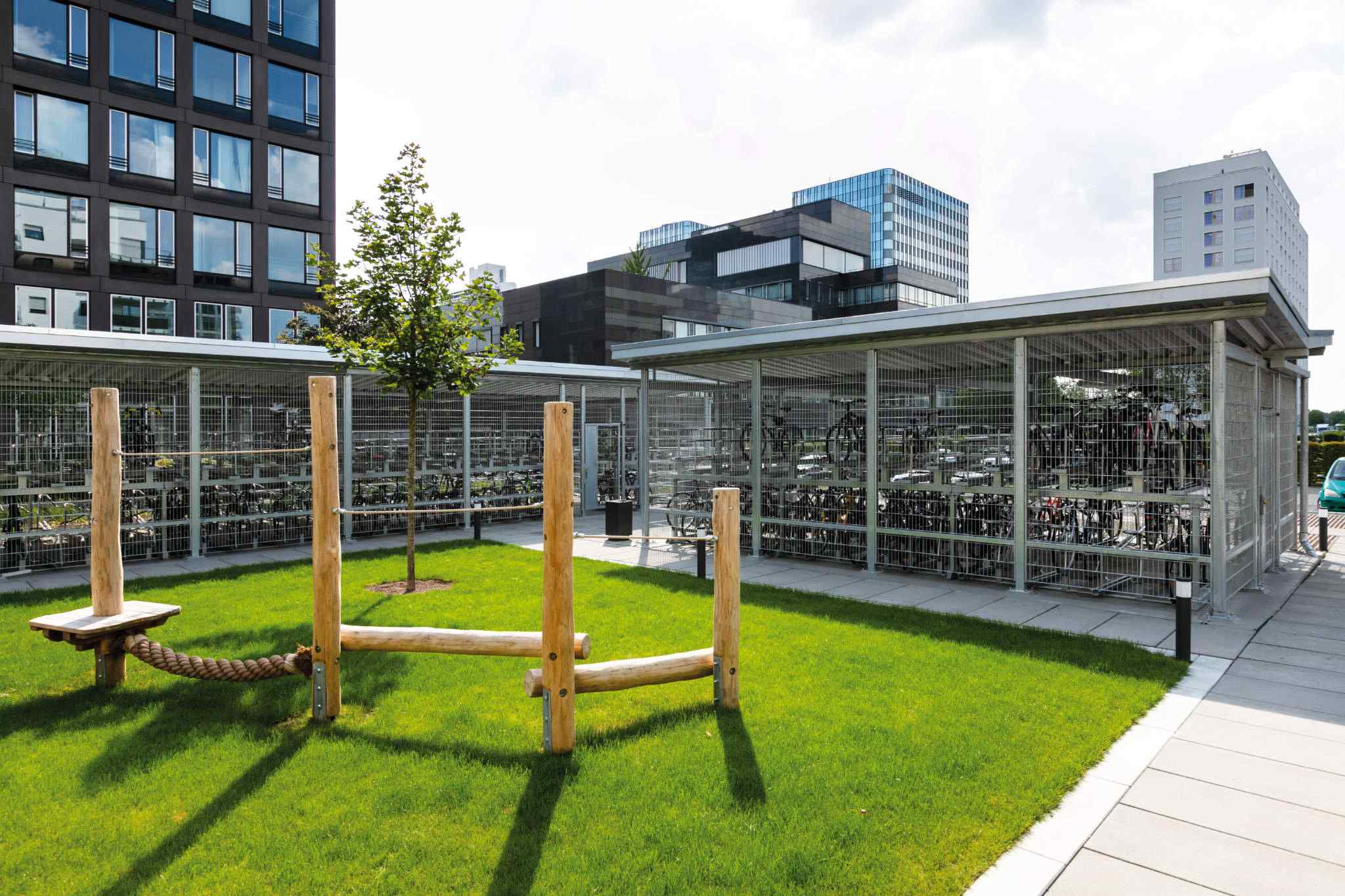 Fahrradüberdachung BIKE-HOSTEL Fahrradeinhausungen - BIKE-HOSTEL