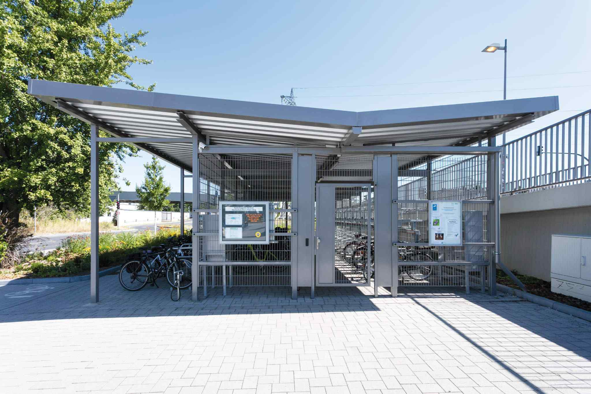 Fahrradüberdachung BIKE-HOSTEL Fahrradeinhausungen - BIKE-HOSTEL