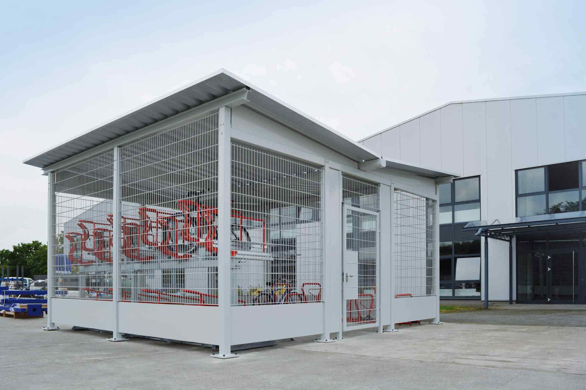 Fahrradüberdachung BIKE-HOSTEL Fahrradeinhausungen - BIKE-HOSTEL