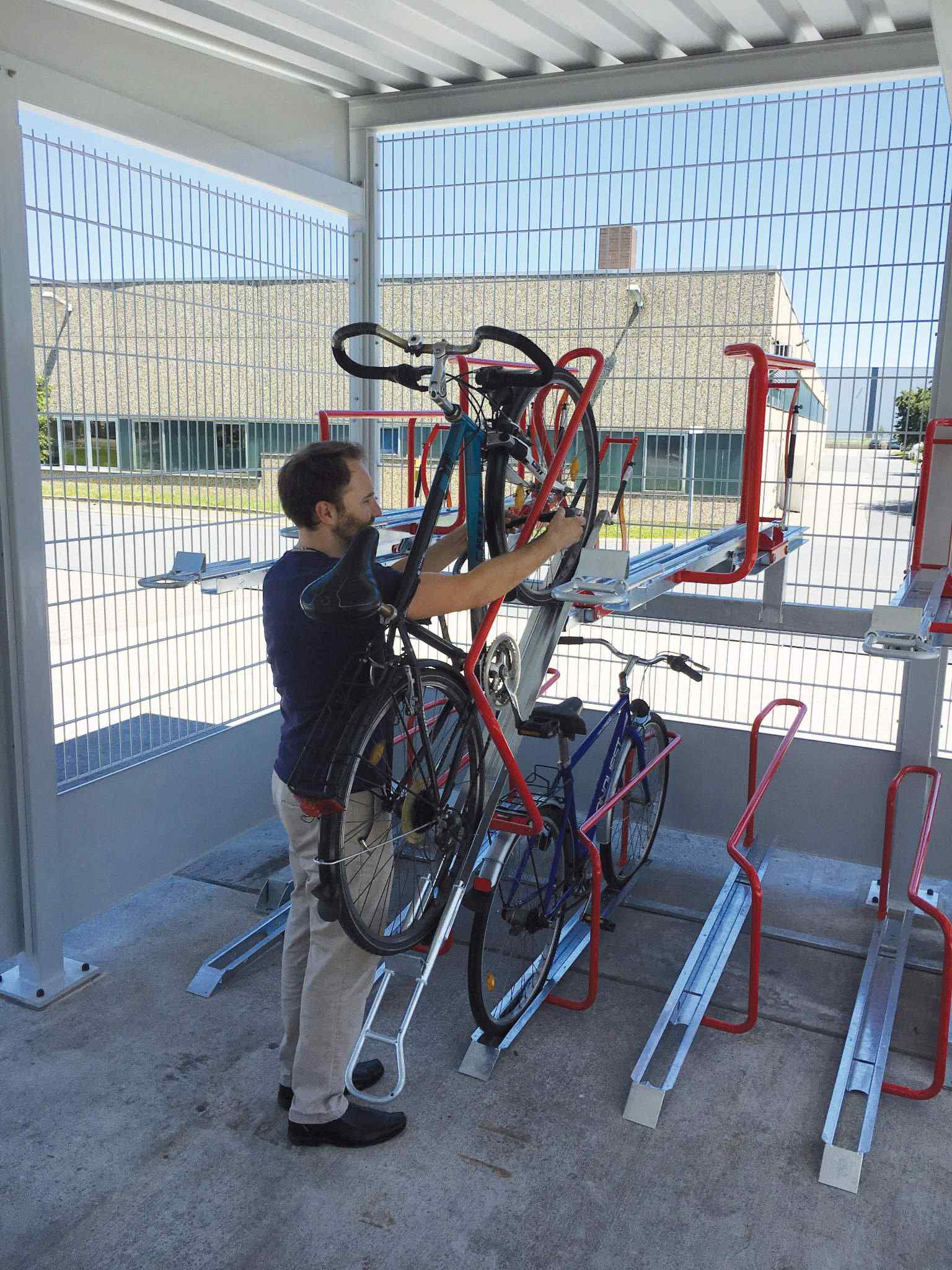 Fahrradüberdachung BIKE-HOSTEL Fahrradeinhausungen - BIKE-HOSTEL