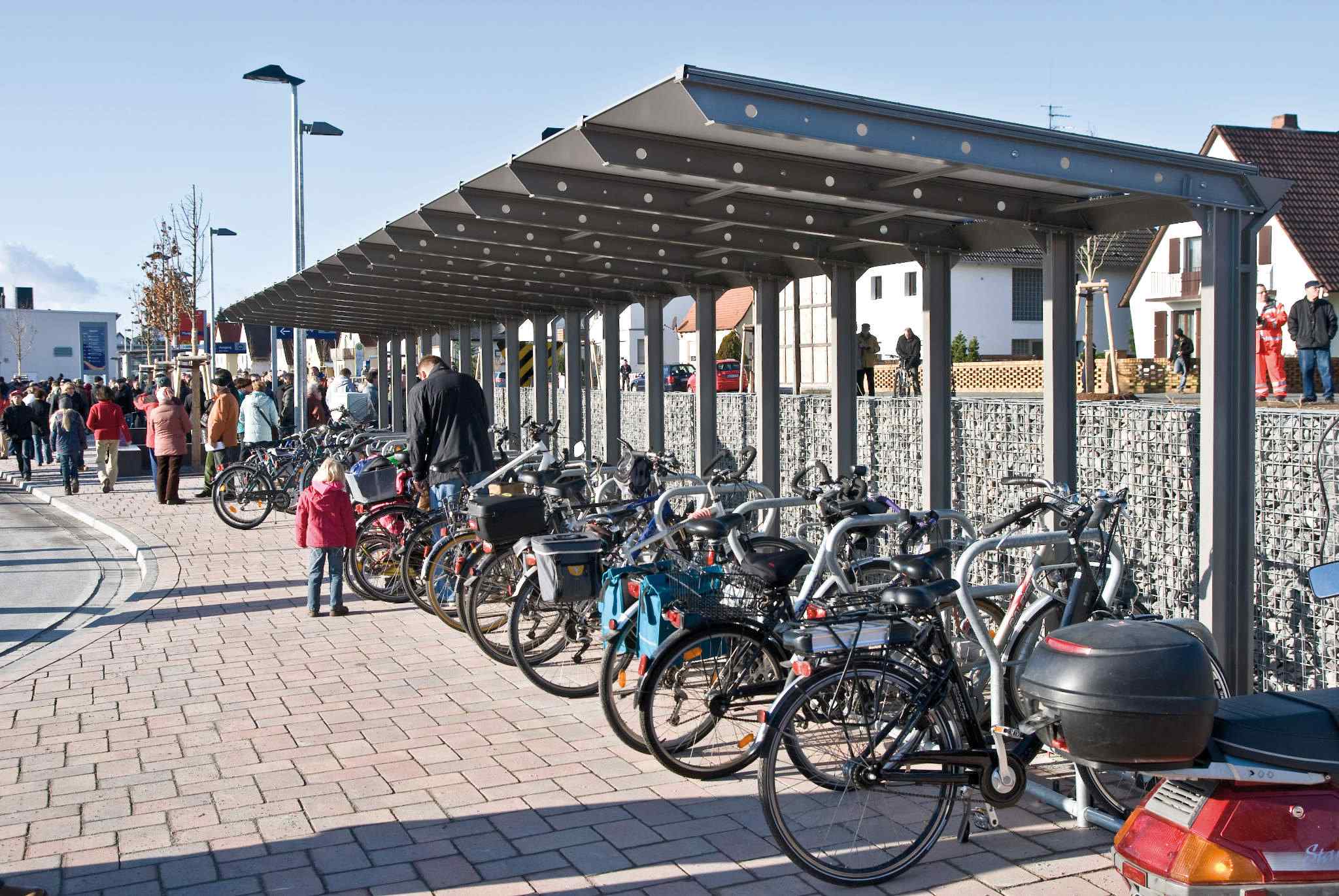 Fahrradüberdachungen - CONTURA