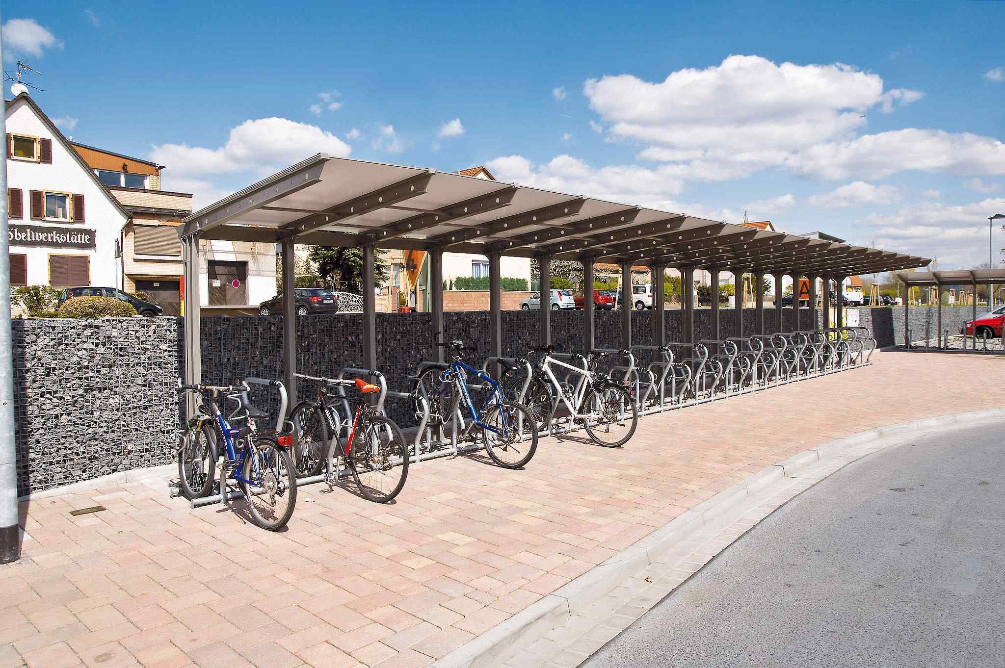 Fahrradüberdachungen - CONTURA