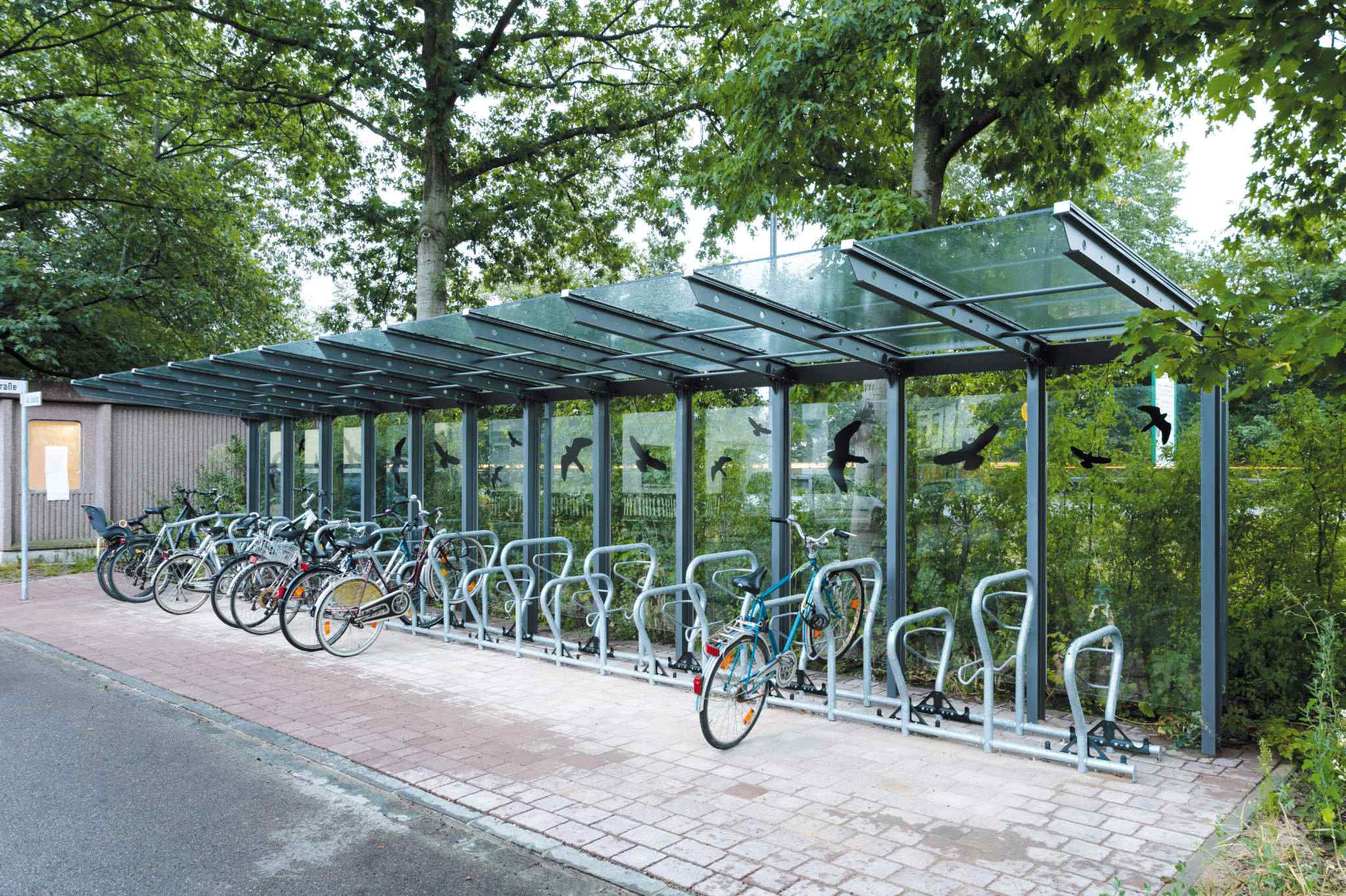 Fahrradüberdachungen - CONTURA