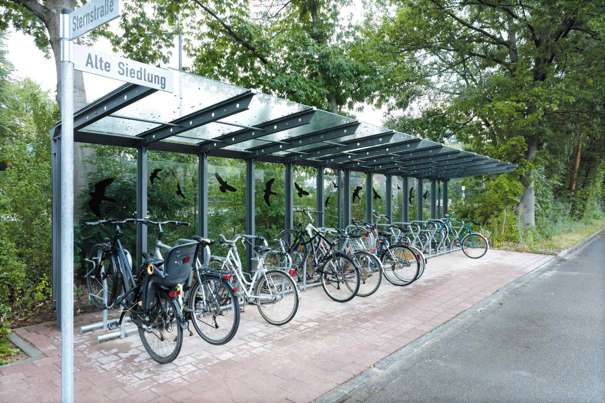 Fahrradüberdachungen - CONTURA