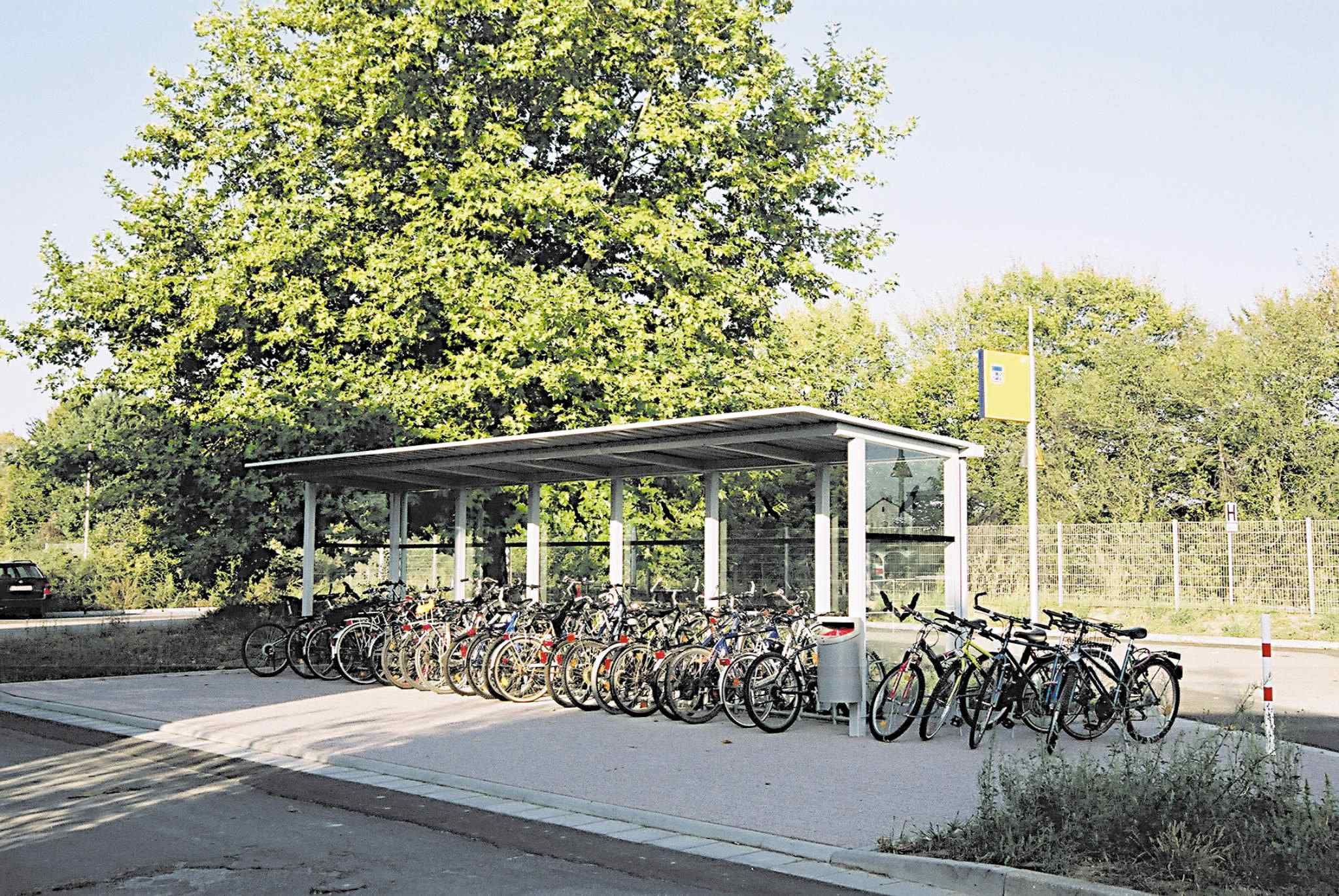 Fahrradüberdachungen - CREDO