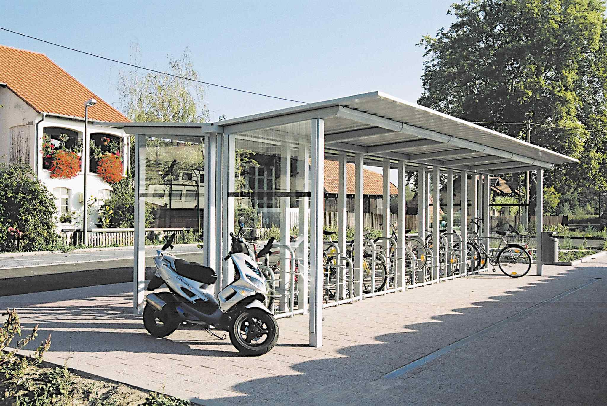 Fahrradüberdachungen - CREDO