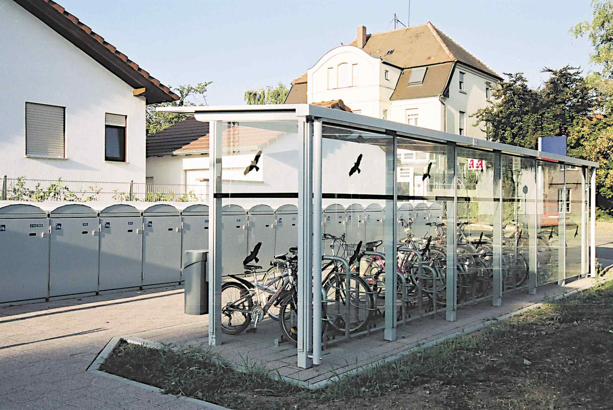 Fahrradüberdachungen - CREDO
