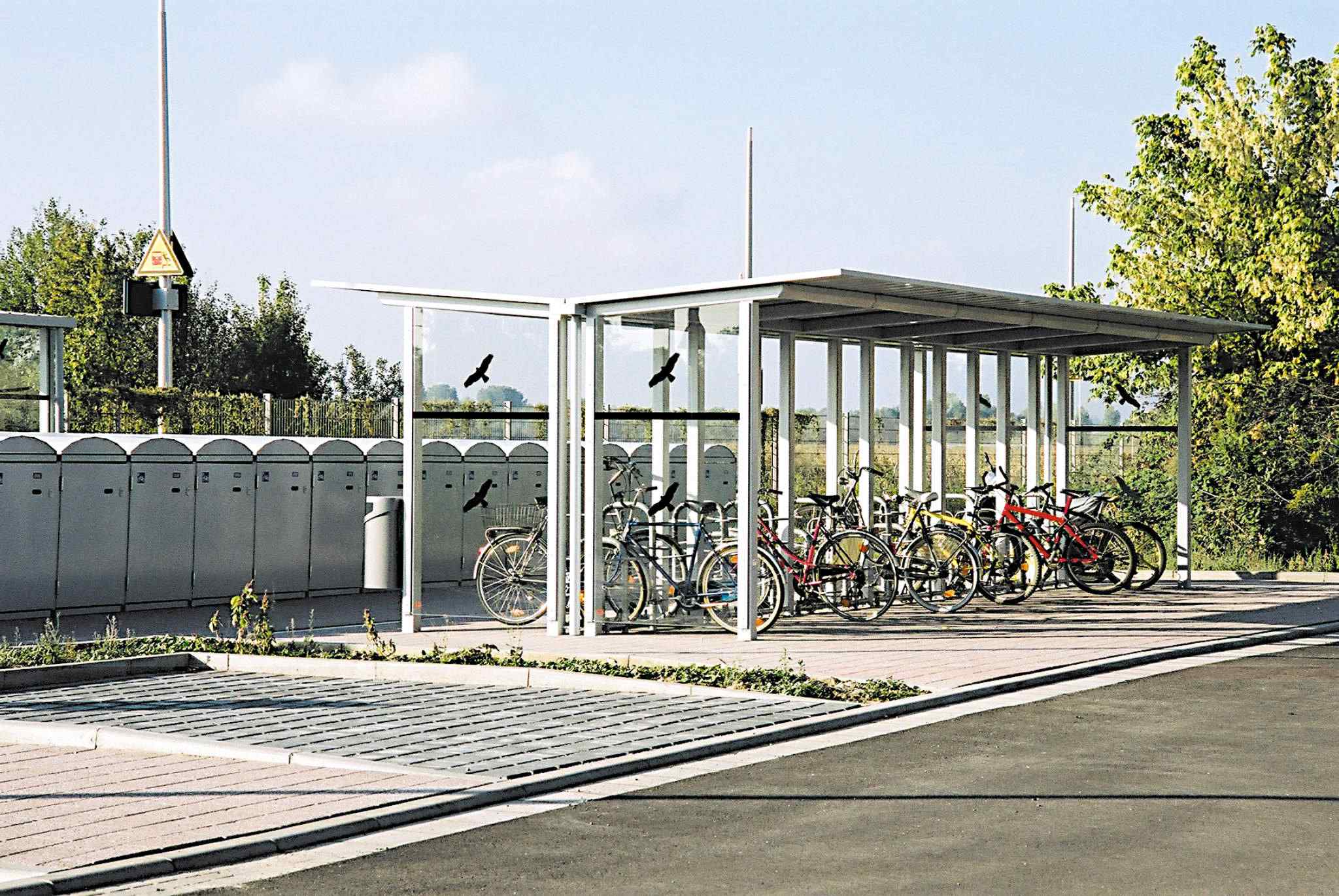 Fahrradüberdachungen - CREDO