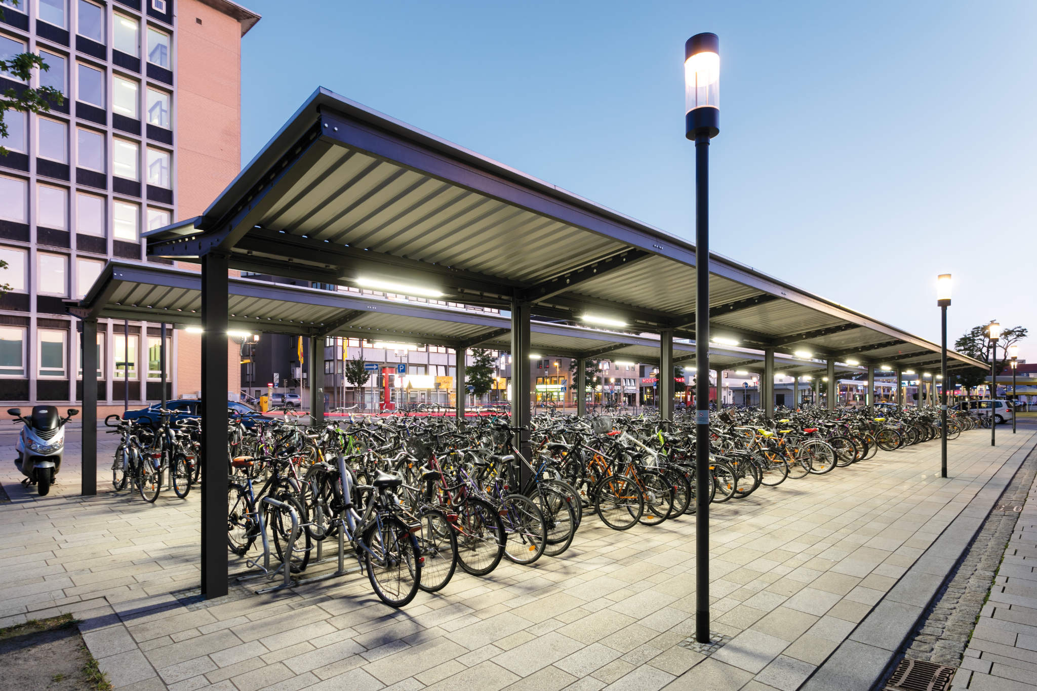 Fahrradüberdachung DOMINO Fahrradüberdachungen - DOMINO